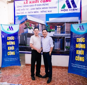 MỘC MIÊN - KHỞI CÔNG NHÀ PHỐ 2 TẦNG ĐẸP MẮT TẠI BIÊN HÒA - ĐỒNG NAI