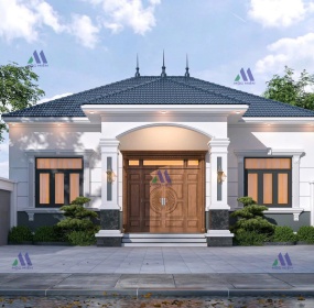MỘC MIÊN - NHÀ MÁI NHẬT 1 TẦNG ĐẸP THIẾT KẾ BỞI MỘC MIÊN